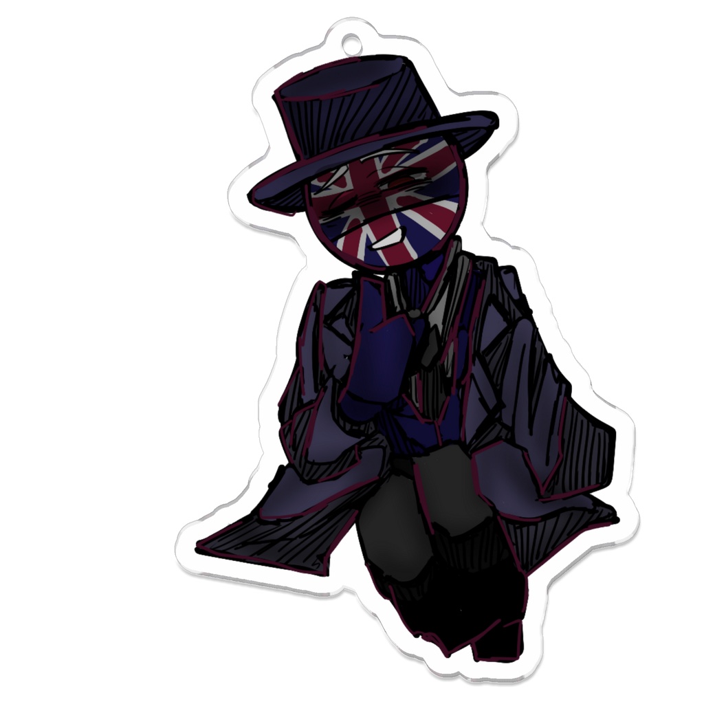 イギリスさんのアクキー