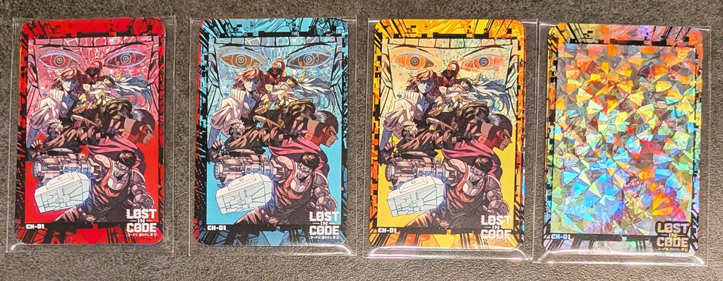 『LOST IN CODE』公式カードセット -1章- / LOST IN CODE OFFICIAL CARD SET - CHAPTER 1 -