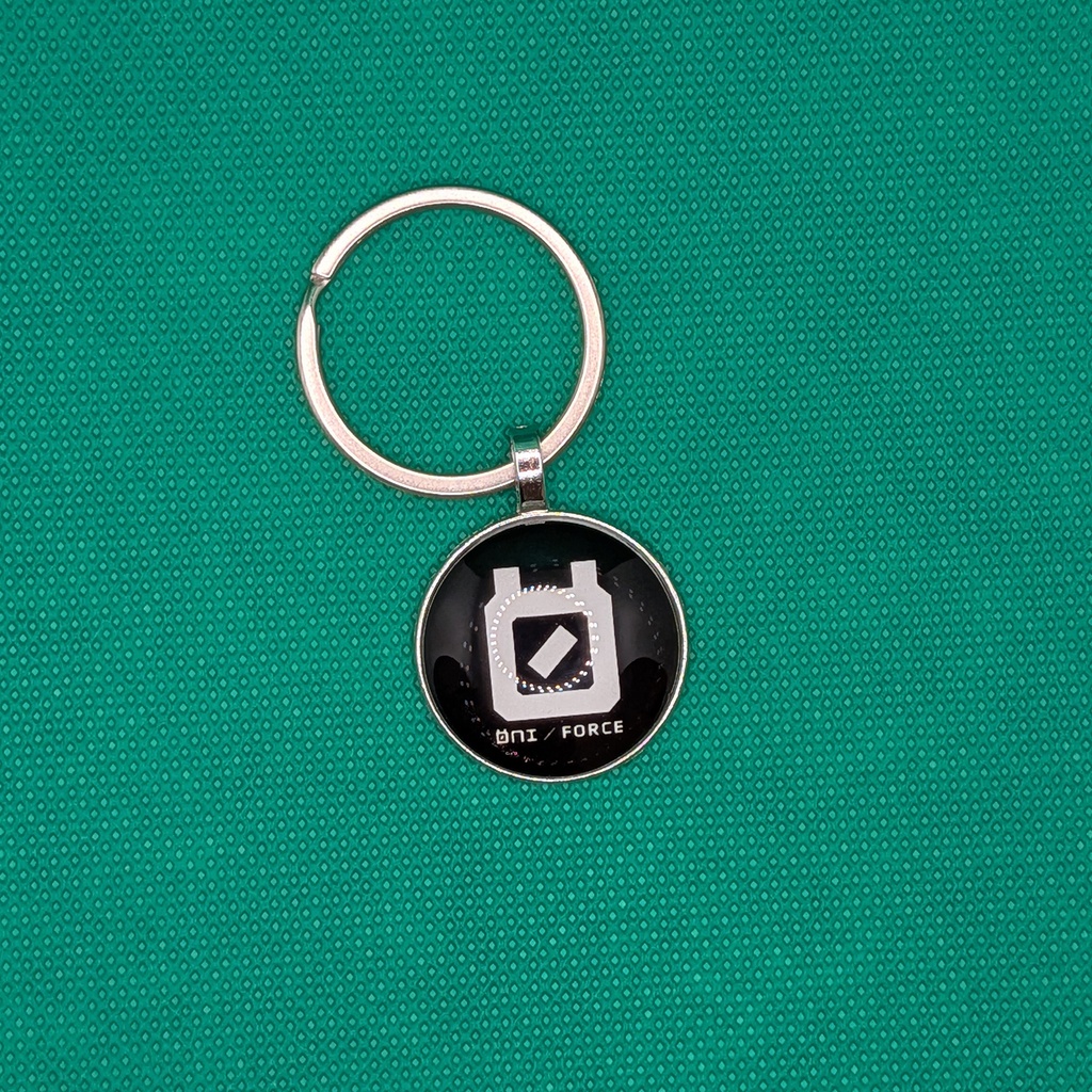 0N1Force ロゴメタルキーホルダー / 0N1Force Logo Metal Keychain