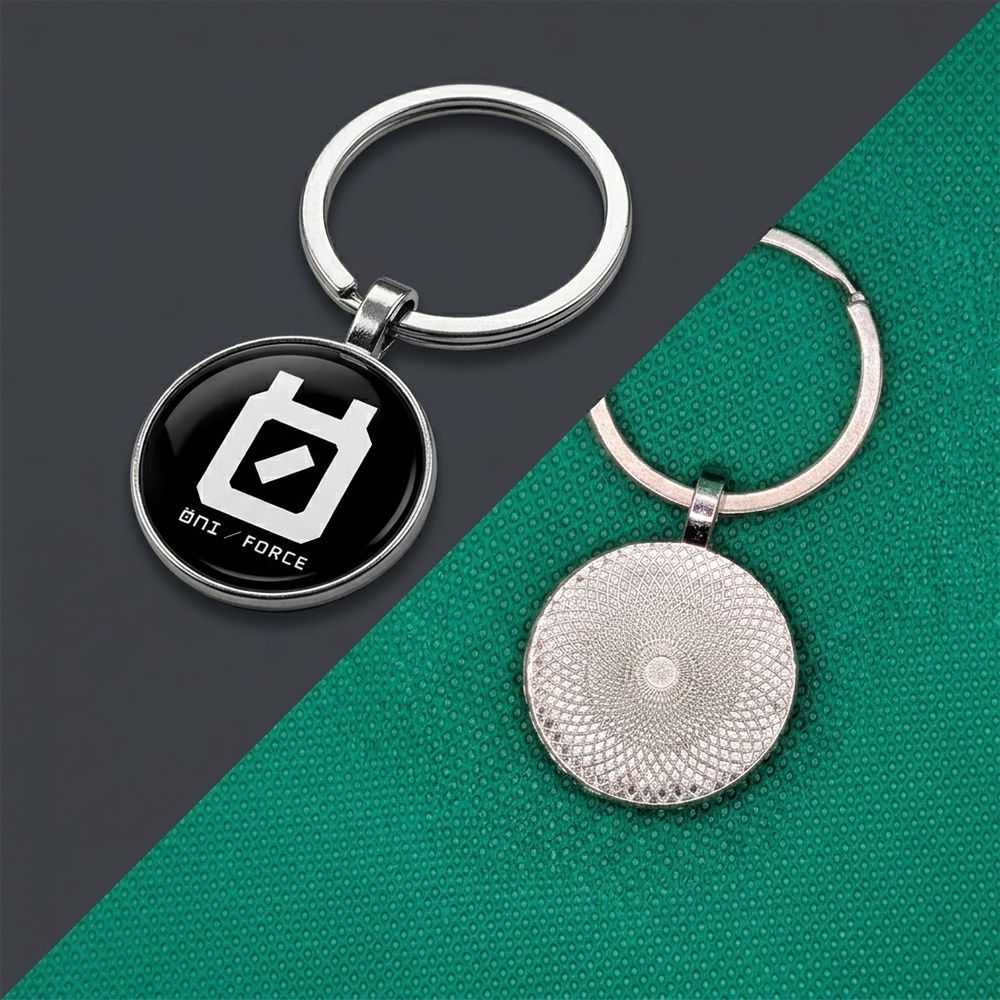 0N1Force ロゴメタルキーホルダー / 0N1Force Logo Metal Keychain