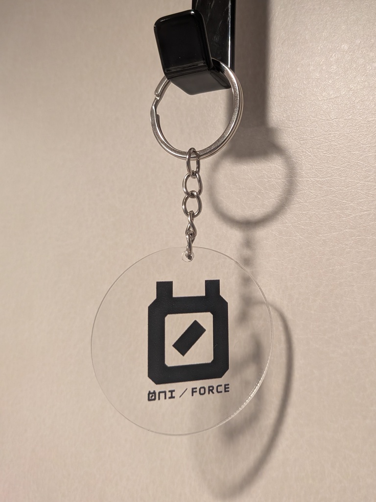 0N1Force ロゴアクリルキーホルダー / 0N1Force Logo Acrylic Keychain