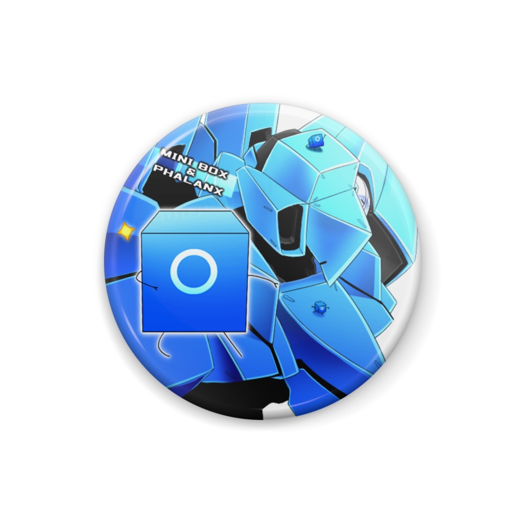 チビ箱缶バッジ