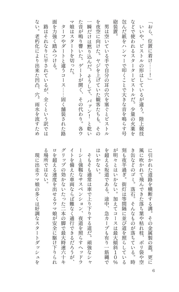 テイオーメイン小説本『NOMADO』