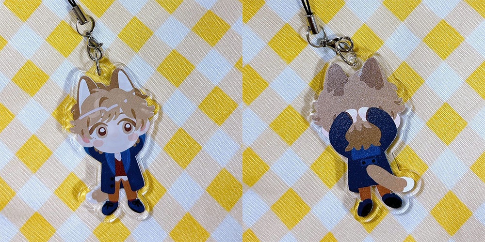 (両面)アクリルキーホルダー