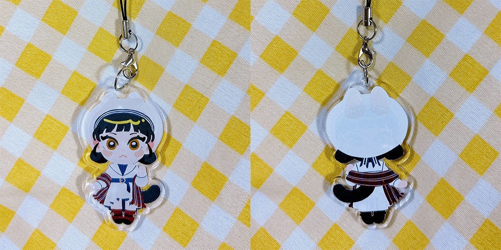 (両面)アクリルキーホルダー