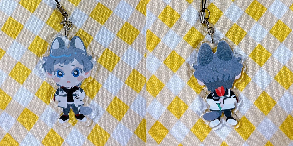 (両面)アクリルキーホルダー