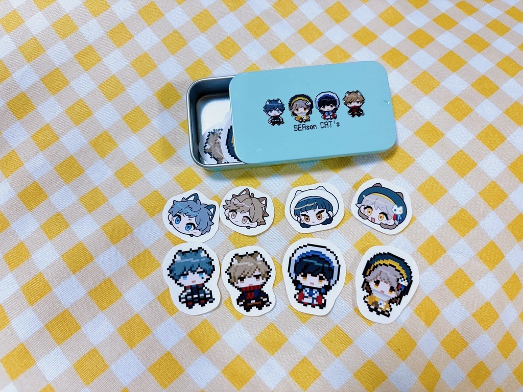 シガレットケース入り フレークシール