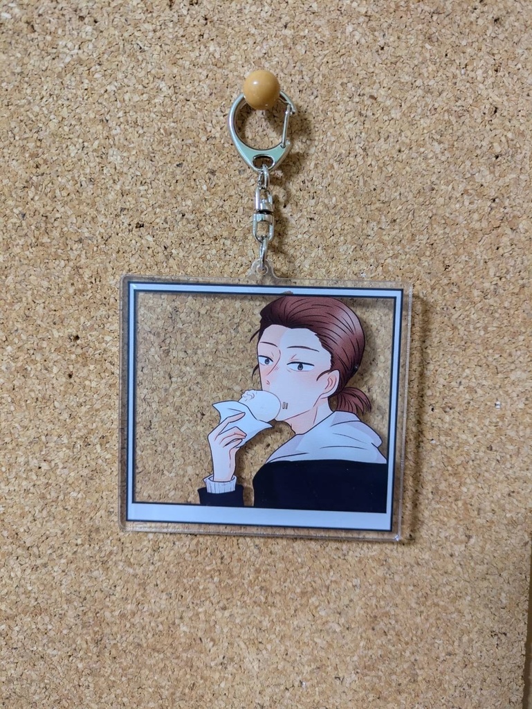 デート写真風アクリルキーホルダー