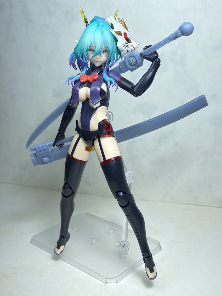 1/12オリジナルヘッドパーツ 【竜胆】