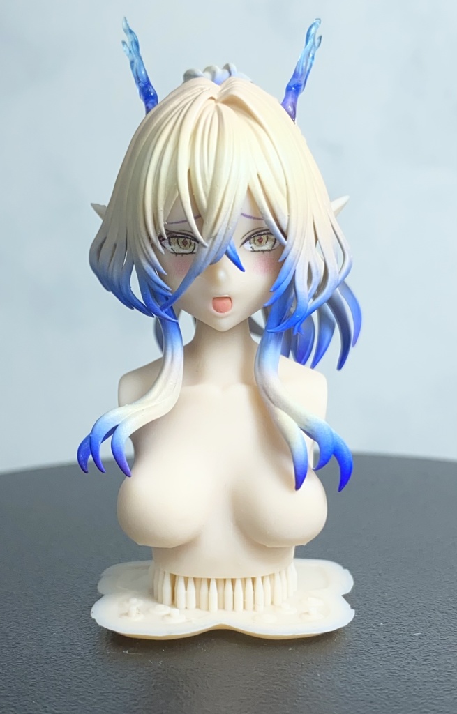 1/12オリジナルヘッドパーツ 【竜胆】