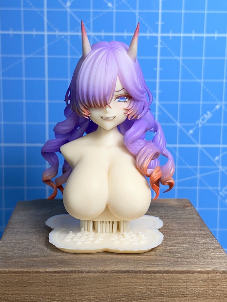 1/12スケール オリジナルヘッドパーツ 【鬼灯】