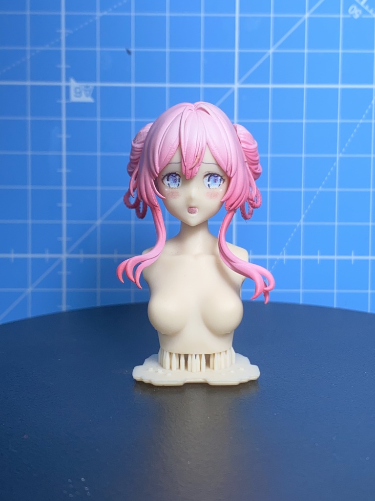 1/12スケール オリジナルヘッドパーツ 【牡丹】