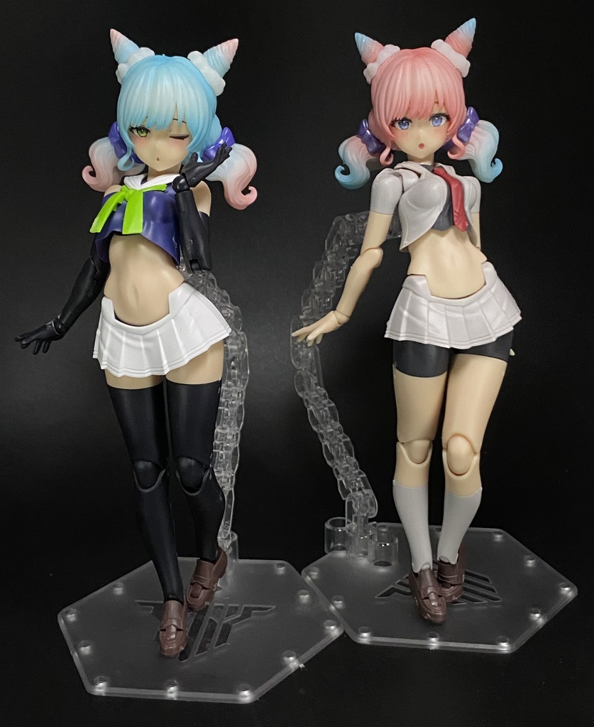 1/12スケールオリジナルヘッドパーツ 【紫陽花】