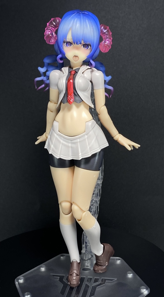 1/12オリジナルヘッドパーツ 「躑躅(つつじ)」