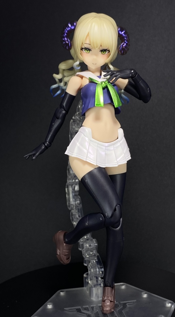 1/12オリジナルヘッドパーツ 「躑躅(つつじ)」