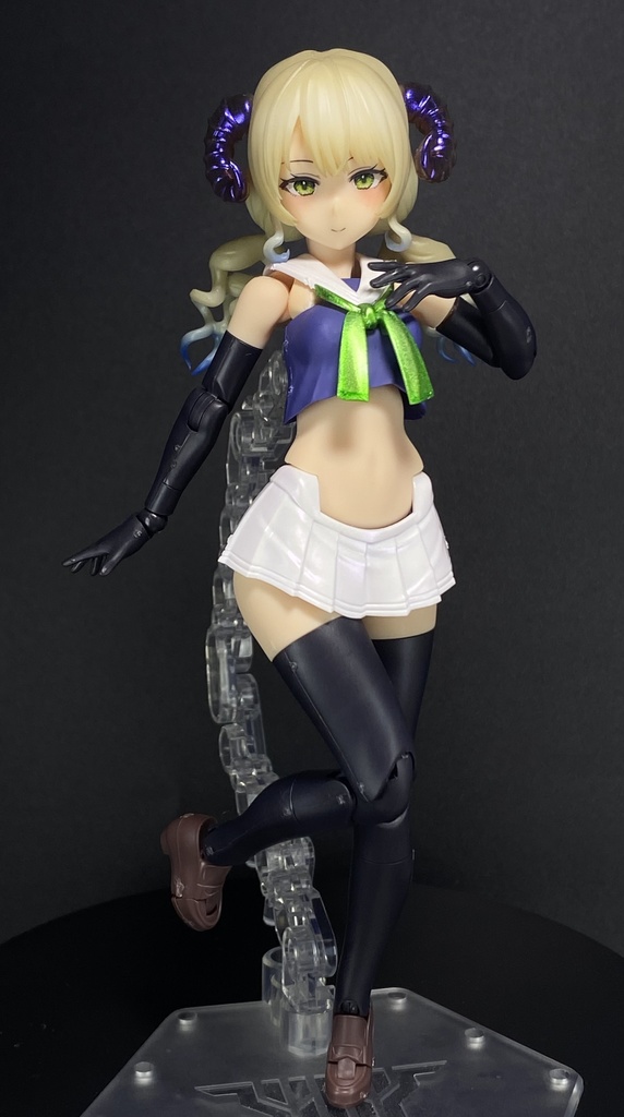 1/12オリジナルヘッドパーツ 「躑躅(つつじ)」