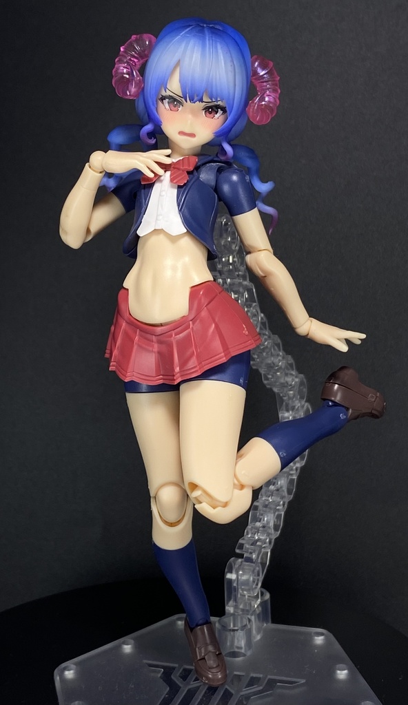 1/12オリジナルヘッドパーツ 「躑躅(つつじ)」