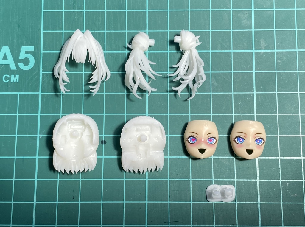 1/1/12 オリジナルヘッドパーツ 【合歓(ネム)】