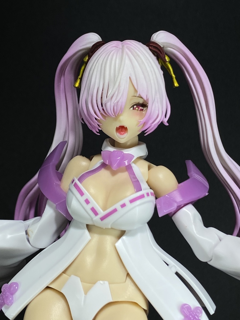 1/12オリジナルヘッドパーツ【紫苑】(しおん)