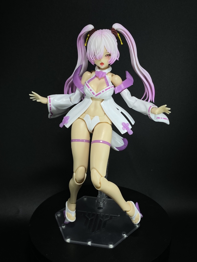 1/12オリジナルヘッドパーツ【紫苑】(しおん)