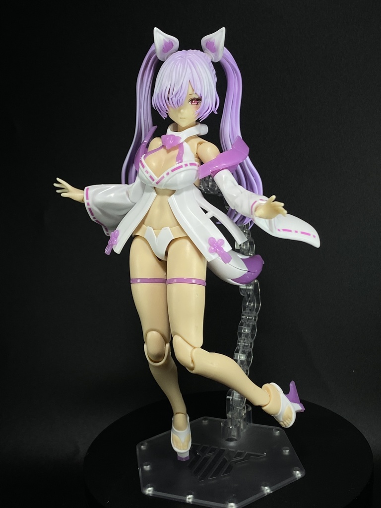 1/12オリジナルヘッドパーツ【紫苑】(しおん)