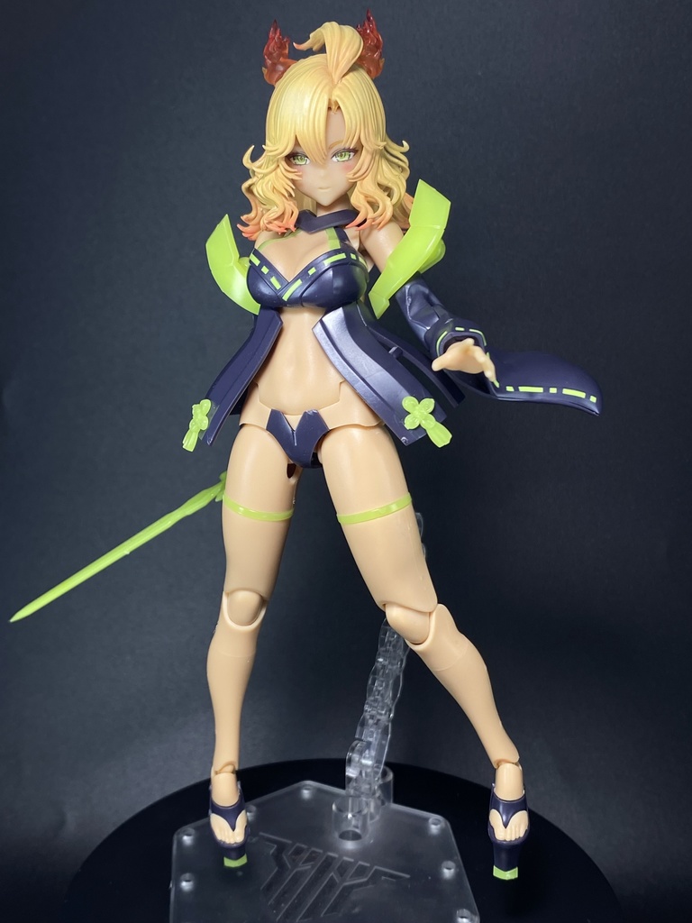 1/12スケールオリジナルヘッドパーツ 【鳳仙】