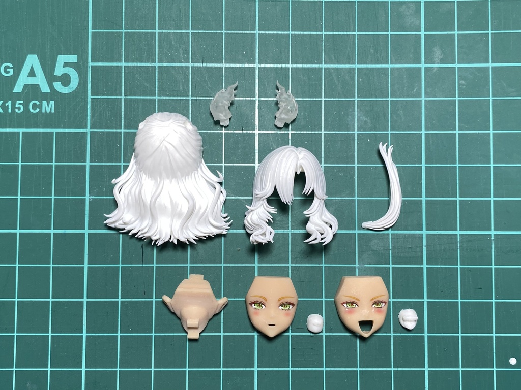 1/12スケールオリジナルヘッドパーツ 【鳳仙】