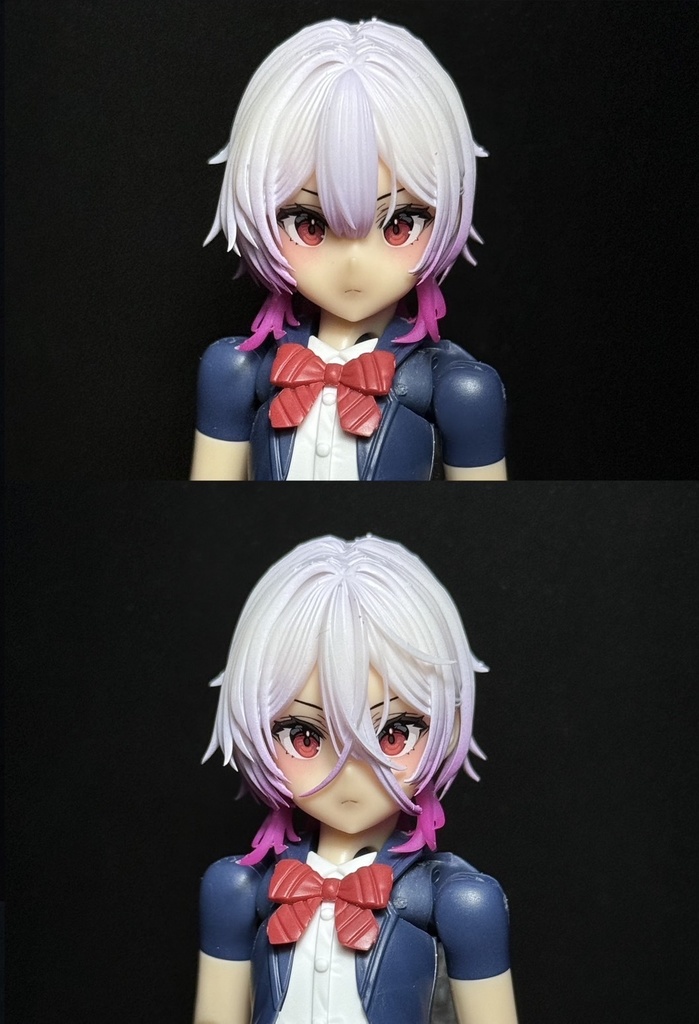1/12ウルフカットヘアパーツ(バスタードール、プニモフ用)