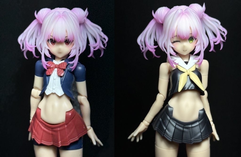 1/12合歓ツインテール(バスタードール、プニモフ用)