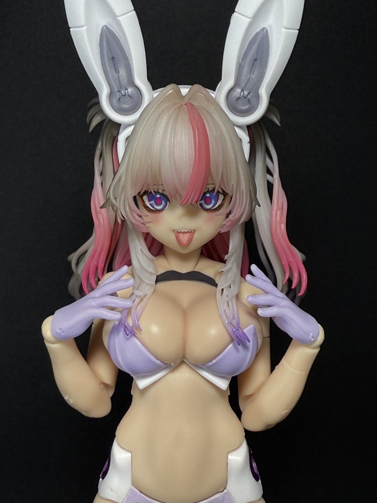 1/12スケール　オリジナルヘッドパーツ【幽蘭]