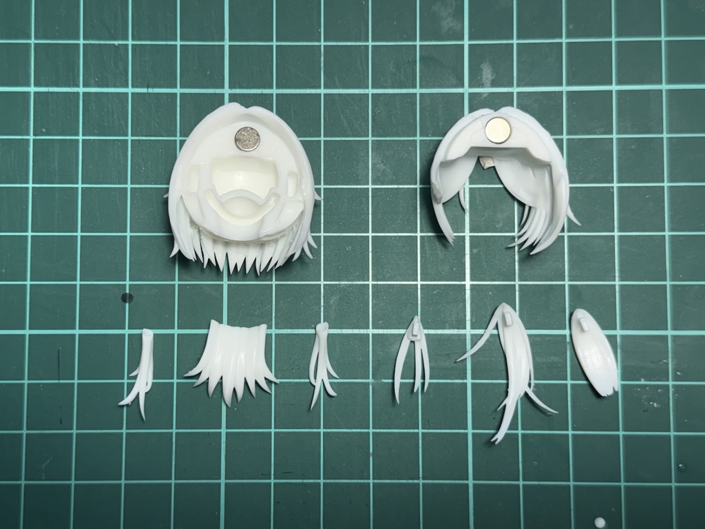 シチリアの追憶 「非公式」カスタムヘアーパーツ 【初回数量限定価格】ウルフカットヘアー