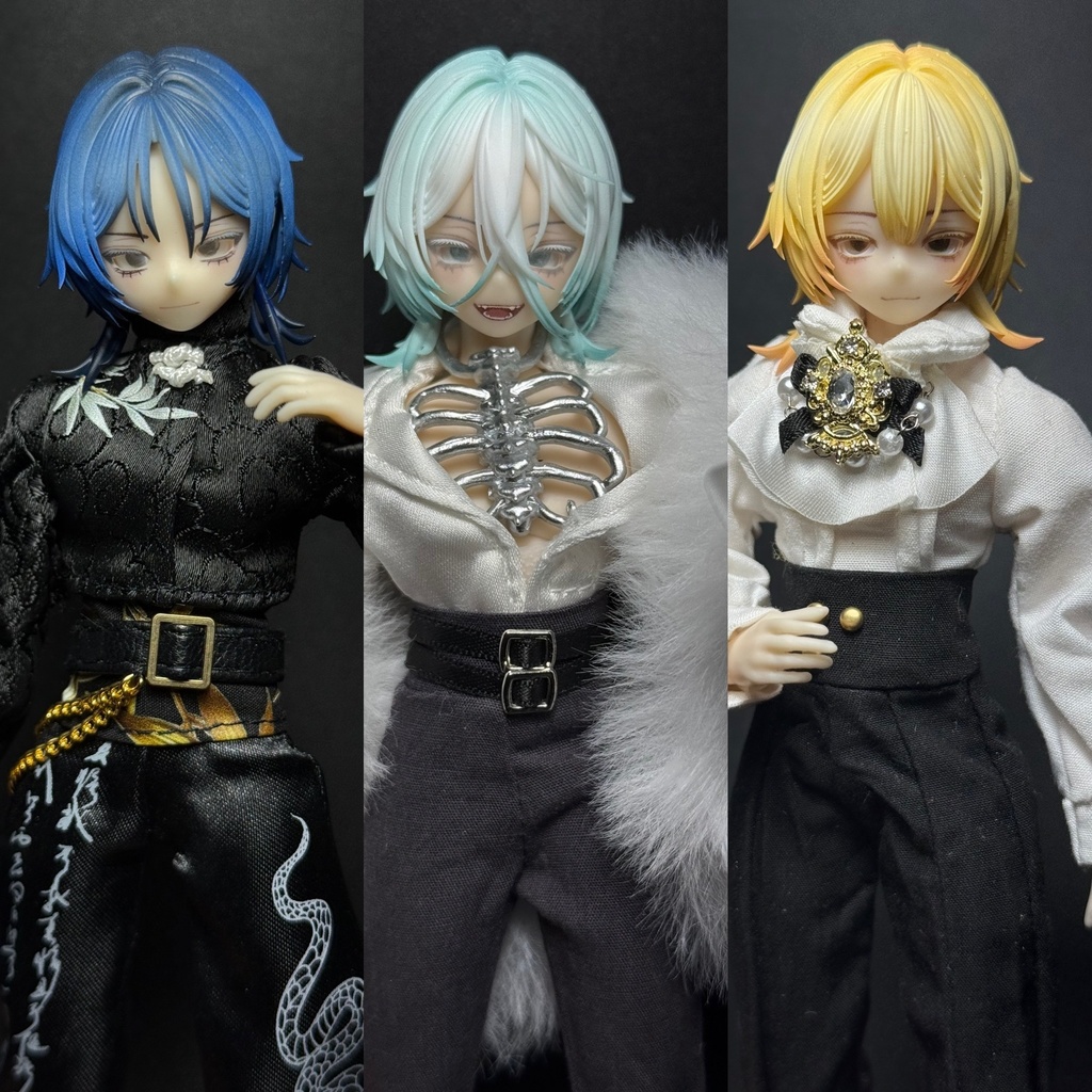 シチリアの追憶 「非公式」カスタムヘアーパーツ 【初回数量限定価格】ウルフカットヘアー