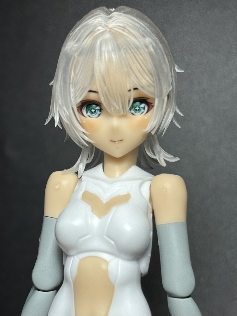 ウルフカットヘアー　クリアーversion (倉庫から発送)