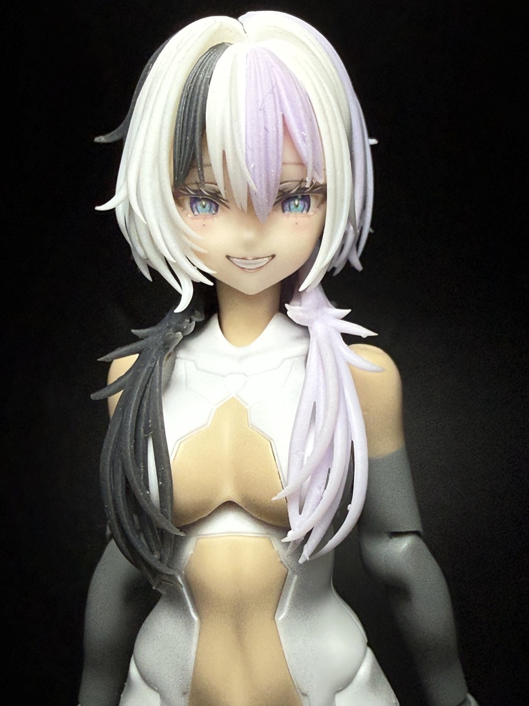 オリジナルヘッドパーツ 「宵桔梗(よいききょう)」