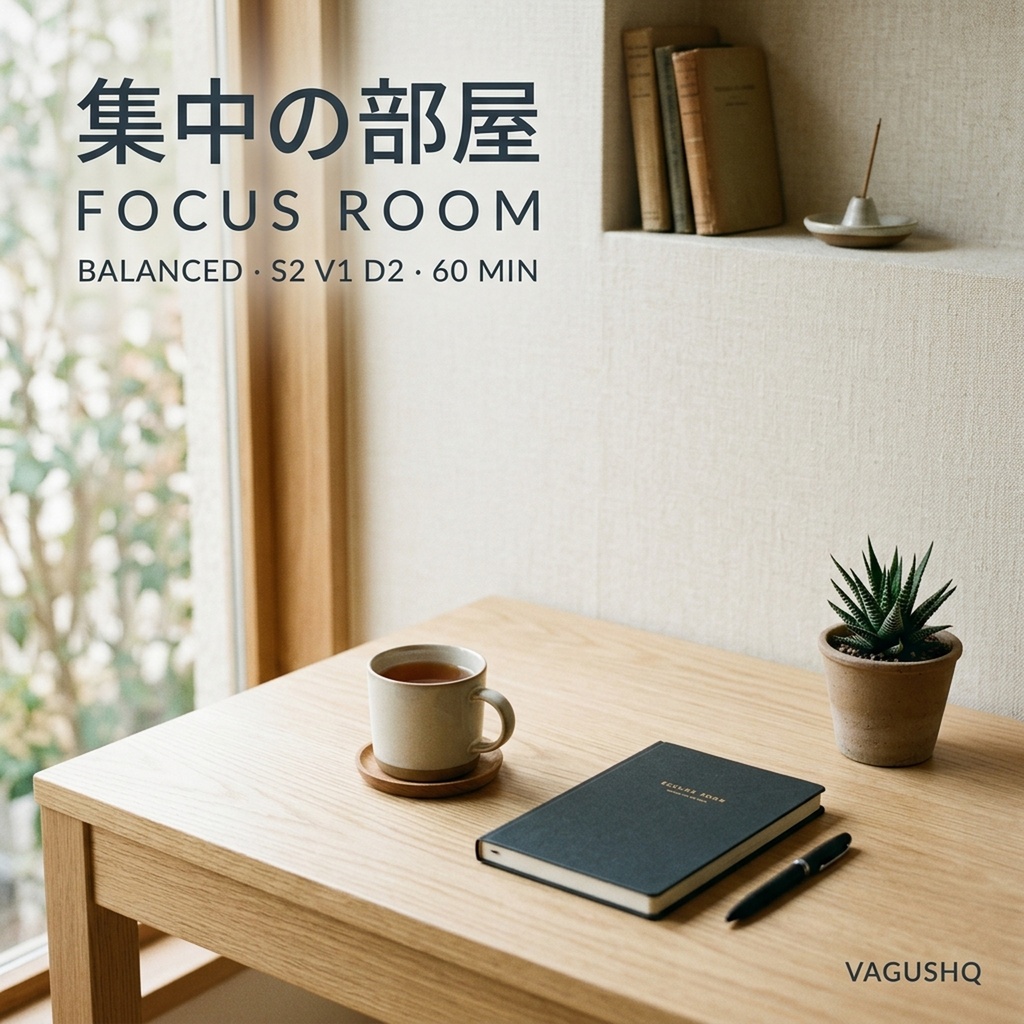 感覚の部屋 (Sensory Rooms Vol. 1) — 予測可能性と低刺激を追求した感覚調整環境音 (全12環境・完全版ロスレスパック)
