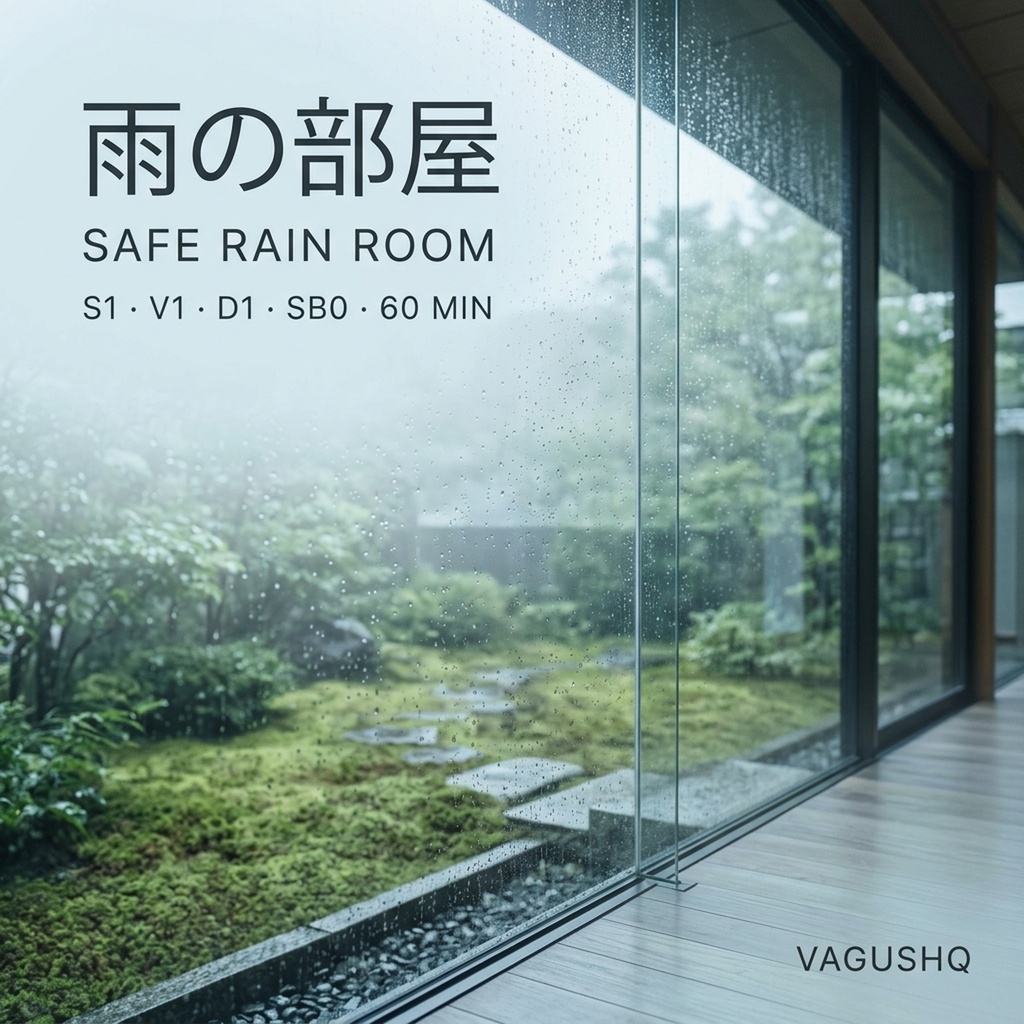 感覚の部屋 (Sensory Rooms Vol. 1) — 予測可能性と低刺激を追求した感覚調整環境音 (全12環境・完全版ロスレスパック)