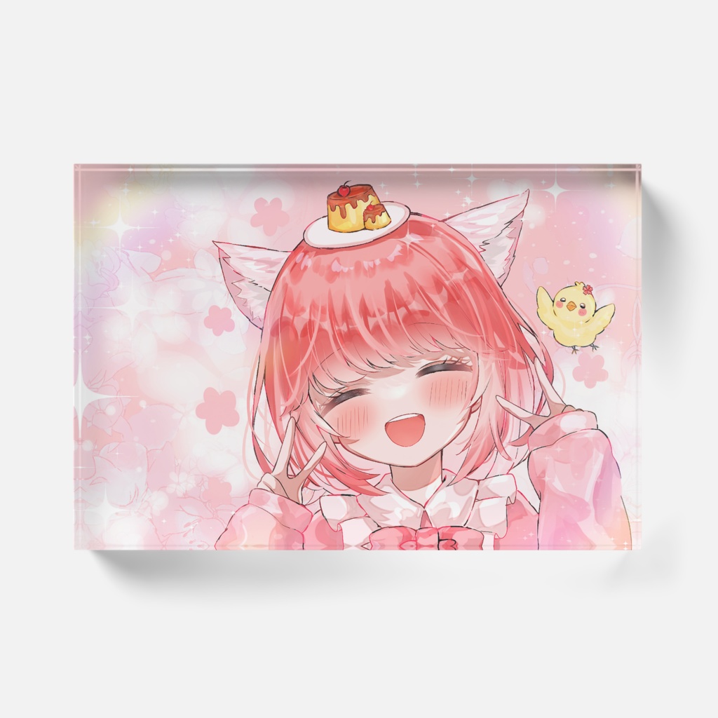 まめぱんアクリルブロック!