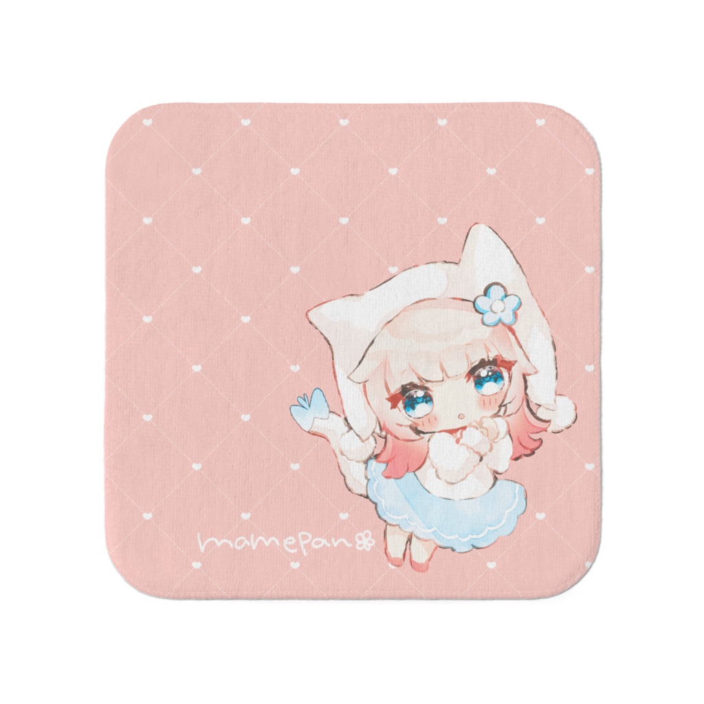 タオル！ねこ帽子まめ♡