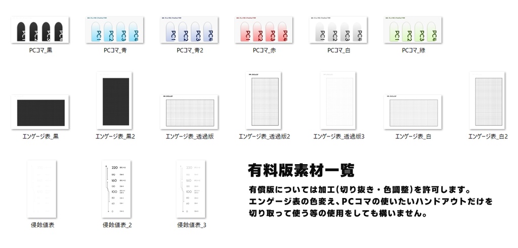 【DX3rd】シンプルココフォリア部屋データセット