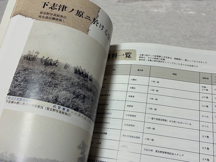古い便りに映った習志野の風景 個人収集家からの寄贈等による戦前の絵葉書&古写真200枚の展示会図録【2025年9月発売】