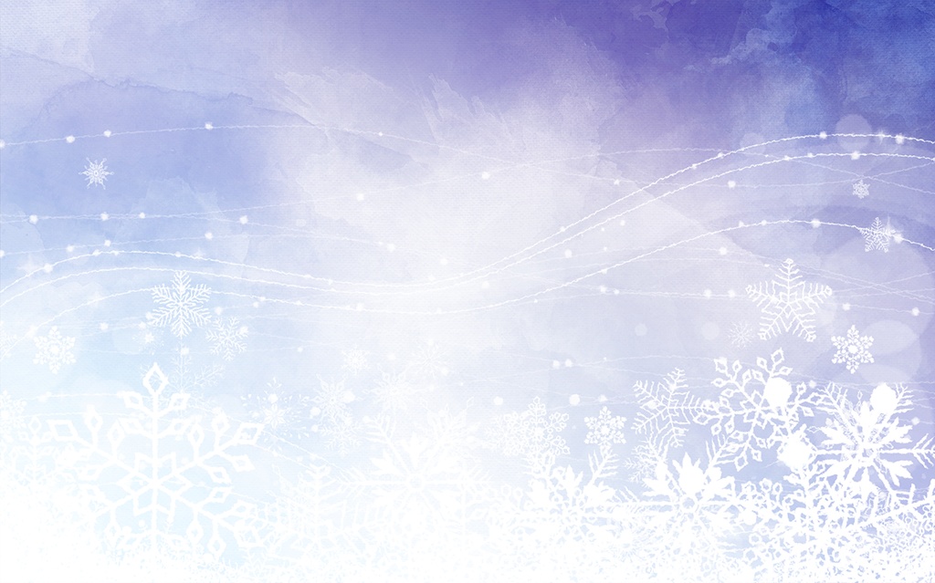 【印刷用】空と雪のイラスト素材