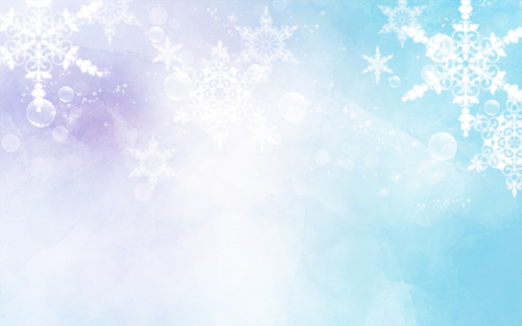 【印刷用】空と雪のイラスト素材