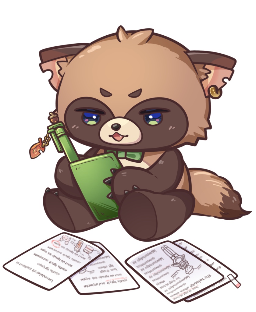 たぬき鯖オフラインイベント2025 アクリルスタンド【りょんぽこ】