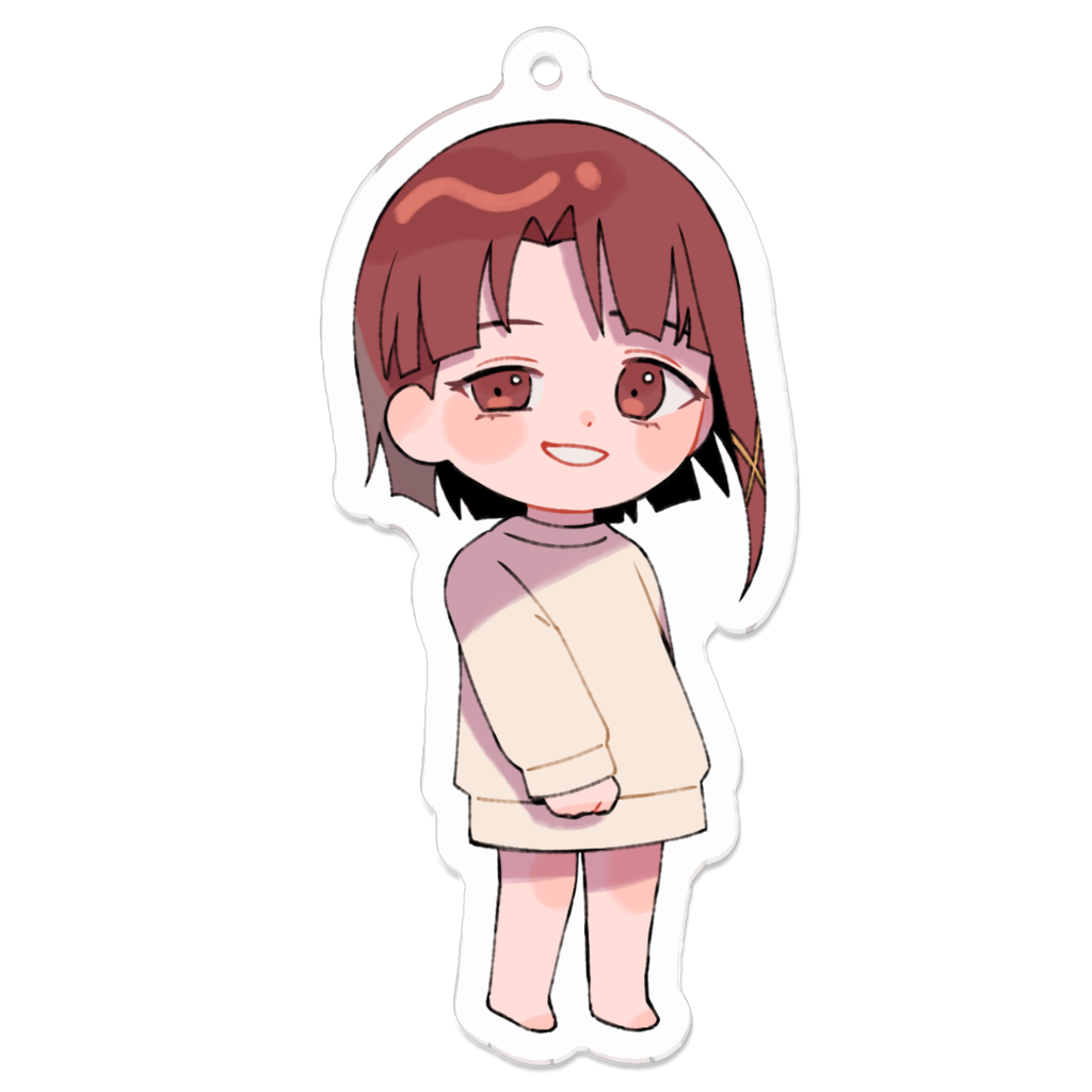 lain アクリルキーホルダー