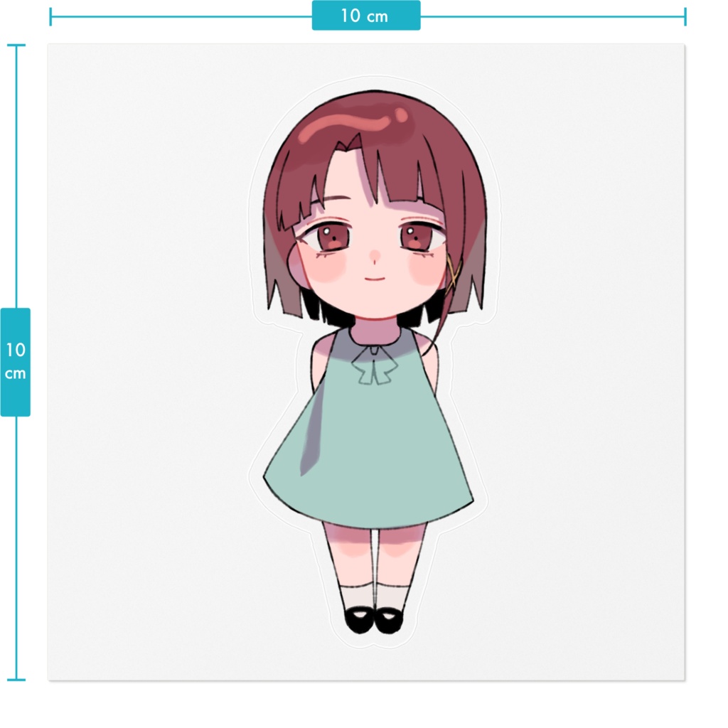 れいん ステッカー(透明)