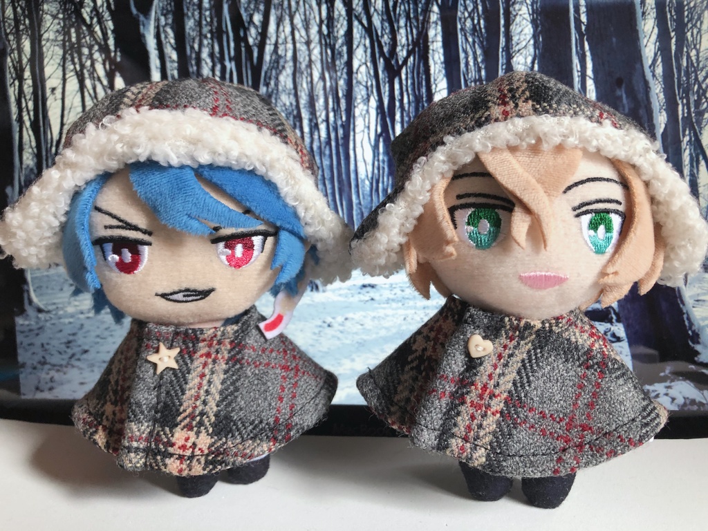 冬の帽子&ケープセット