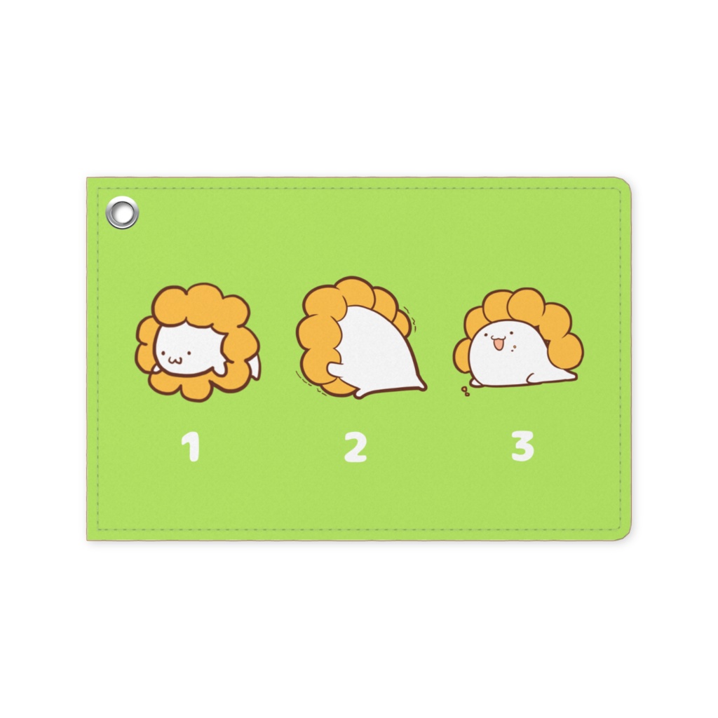 ぽんでざらし123パスケース