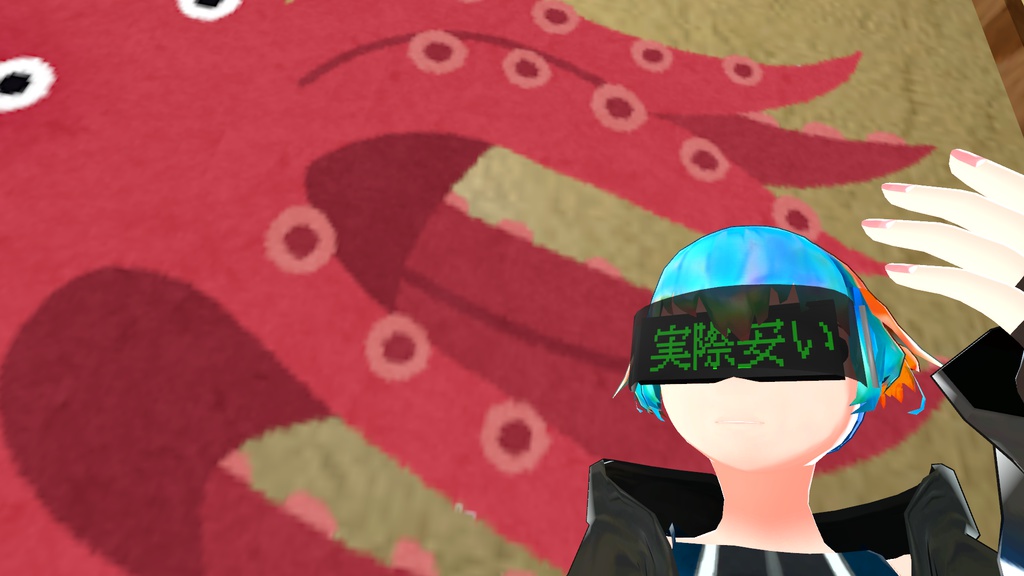 【VRC向け】サイバーサングラス