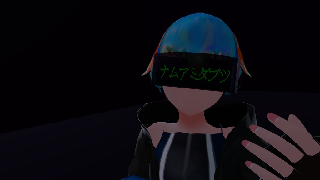 【VRC向け】サイバーサングラス