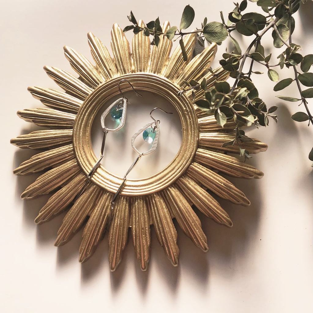 無量空処(水色ver.)✴︎キャラクターイメージピアス、イヤリング